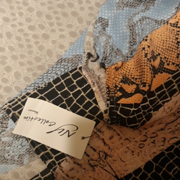 NWT NY Collection Plus Size 2X long Summer blouse - Picture 5 of 14